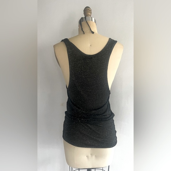 Saint Laurent Gold Filament  Semi Sheer Tank Top - Picture 3 of 5
